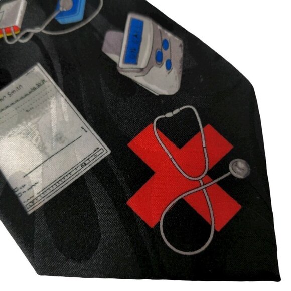 Romario Manzini Novelty Medical Necktie - Picture 3 of 6